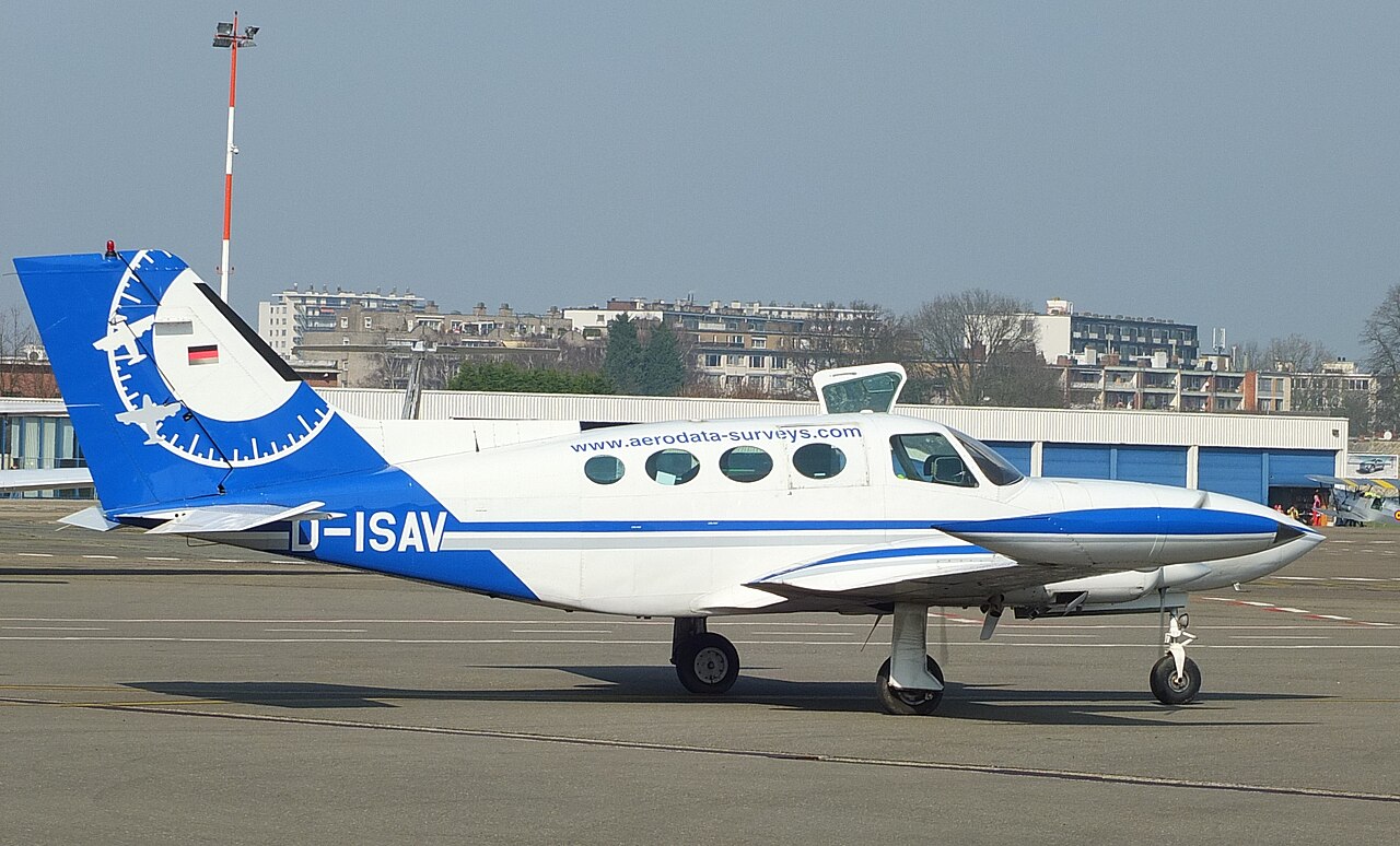 Cessna 402 piston aircraft by Cessna Aircraft Company (Textron Aviation)
