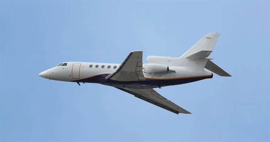 N136MV Dassault Falcon 50 Super Midsize