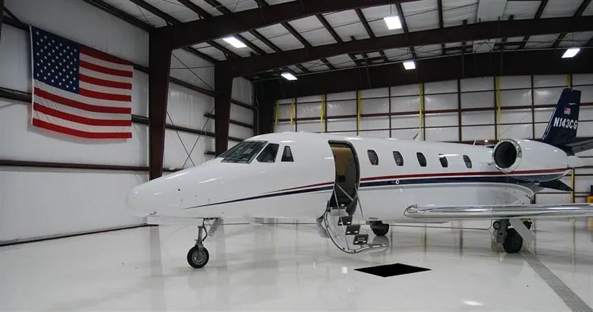 N143CG Cessna Citation Excel Super light jet