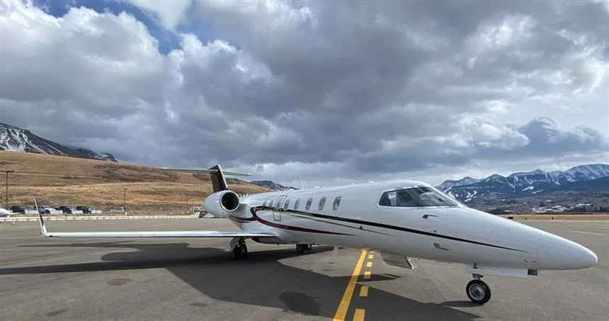 N145JA Learjet 45 Super light jet