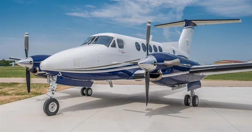 N204RA Beech King Air B200 Turbo prop