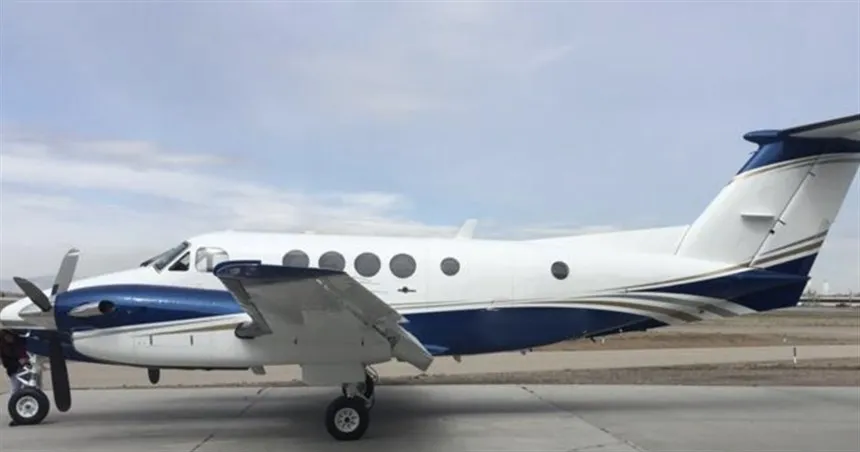 N389RA Beech King Air B200 Turbo prop
