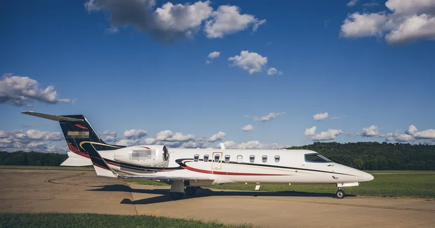 N45JA Learjet 45 Super light jet