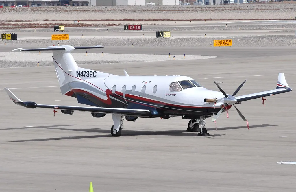 N473PC Pilatus PC-12 Turbo prop