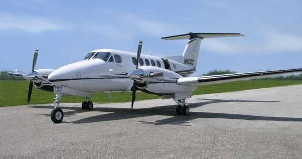 N716AV Beech King Air B200 Turbo prop