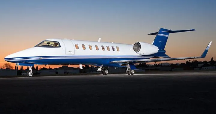N786CC Learjet 45 Super light jet