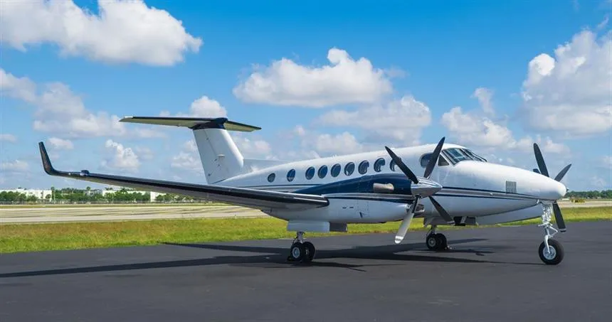 N786SC Beech King Air 360 Turbo prop
