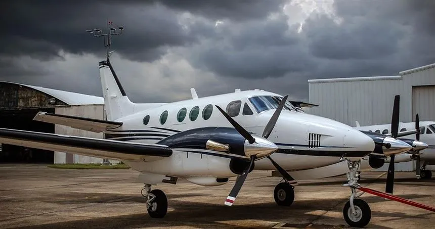 N790A Beech King Air C90A Turbo prop