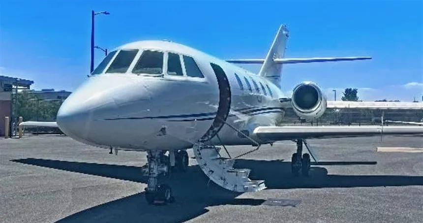 Dassault/Sud FAN JET FALCON SER F — N81P