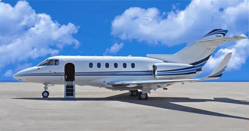 N850FB BAE 800 XP Midsize