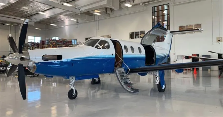 N874EB Pilatus PC-12 Turbo prop