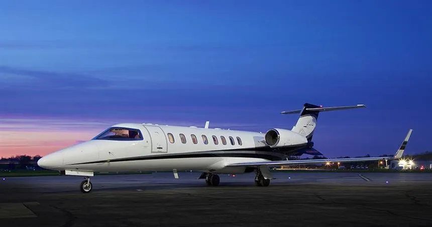 N960AS Learjet 45 Super light jet