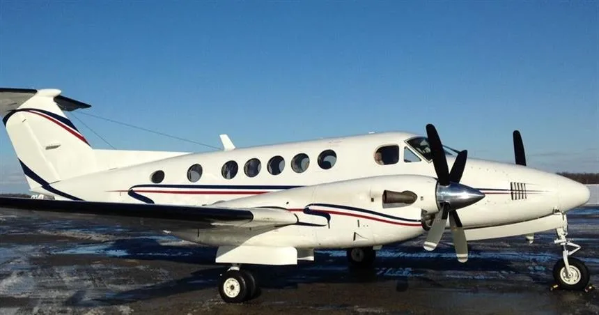 N96CE Beech King Air B200 Turbo prop